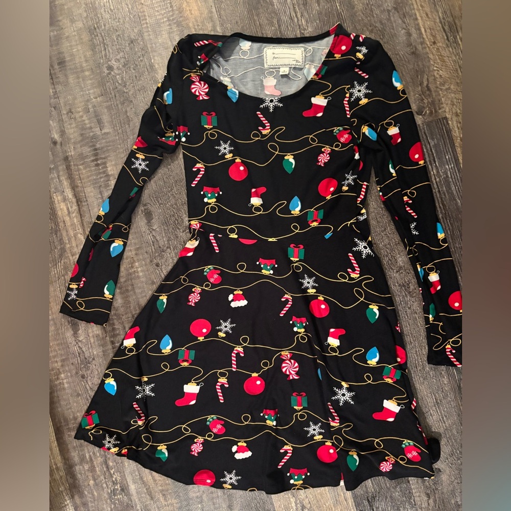 With Love, Derek Festive Holiday Dress